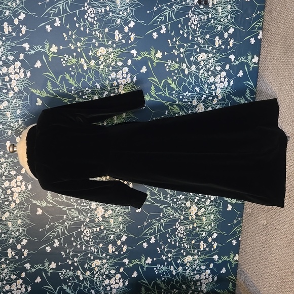 Vintage David Brown Fur Saks Fifth Avenue Fur Collar Full Length Coat